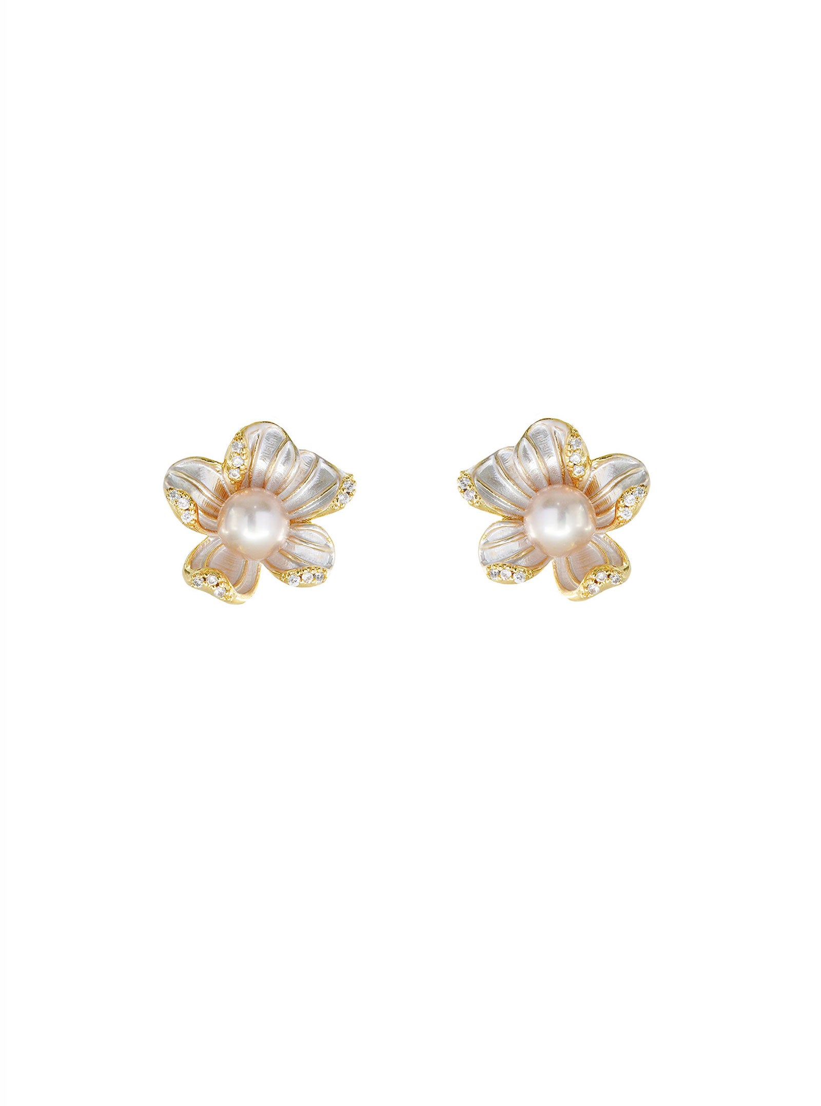 ALYSSA PEARL STUD EARRINGS – Verity Pearl