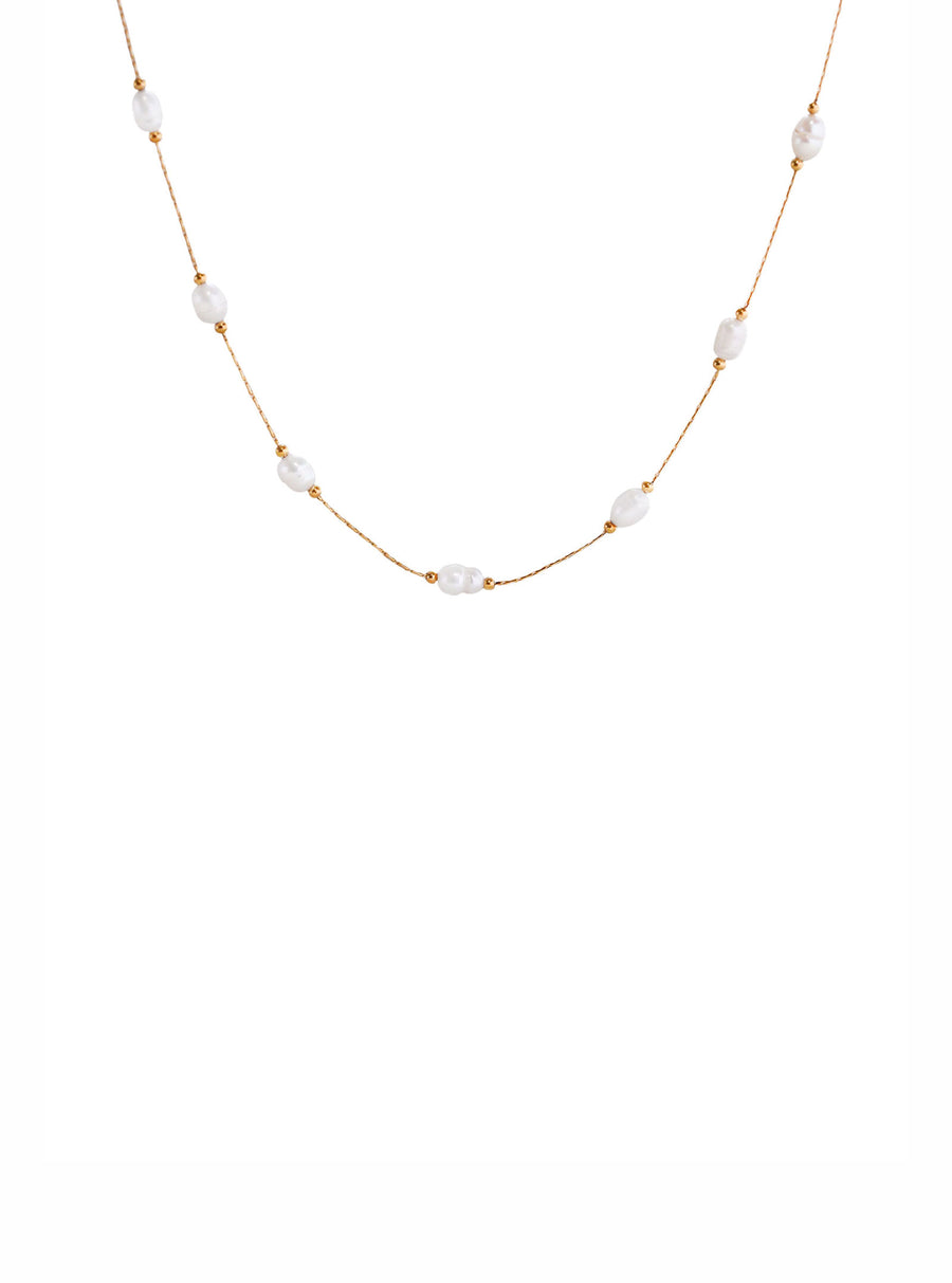 HALLE PEARL NECKLACE